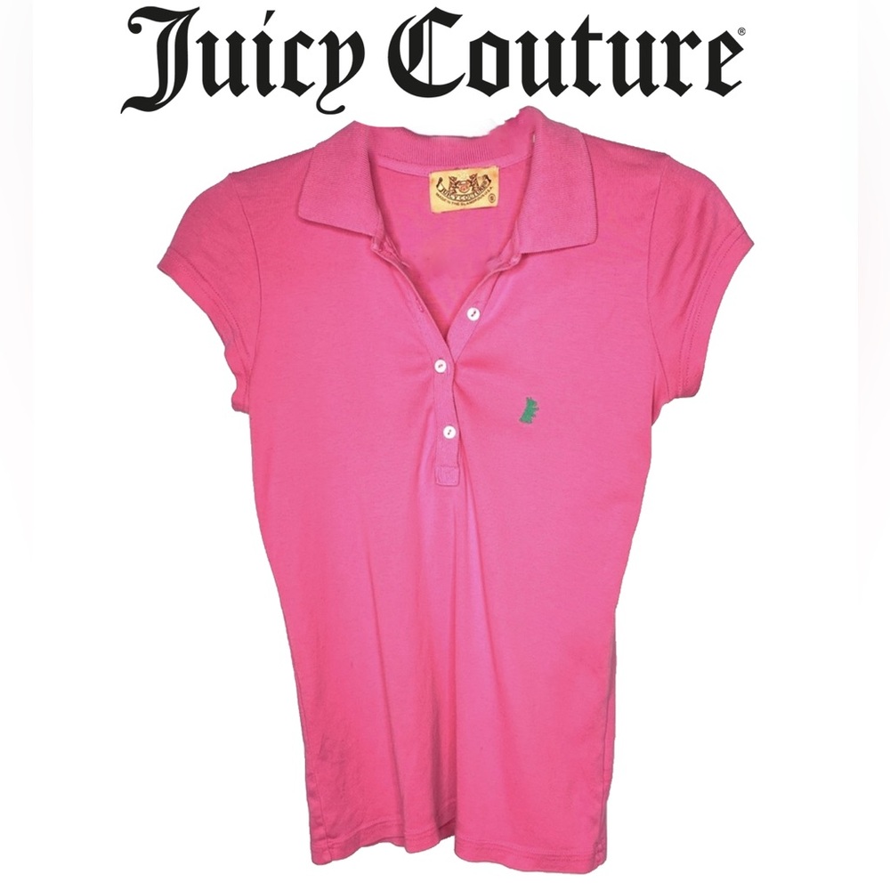 Juicy Couture 💕 Pink Polo